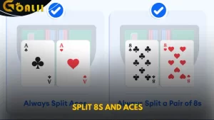 Split 8s and Aces